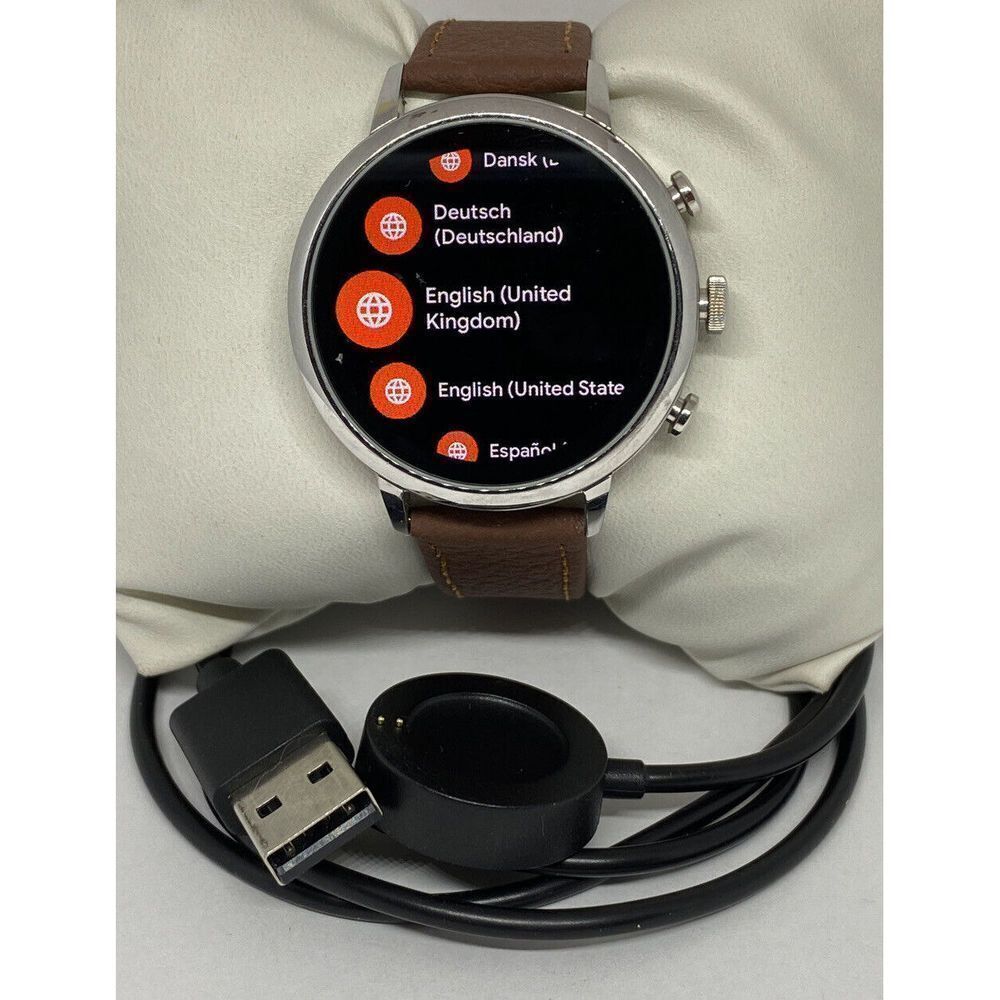 Fossil Gen 4 Authentic Digital Dial Smart Watch Custom Band FTW6017 DC106